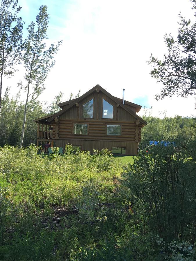 Sawing Logzz Cabin Copper Center Buitenkant foto